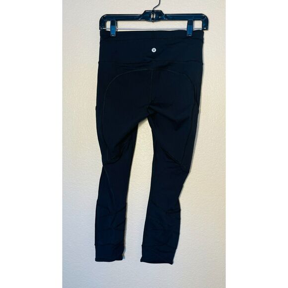 Lululemon High Rise Tight Mesh Panel Tiered Ankle 6 - Picture 2 of 8